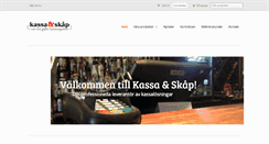 Desktop Screenshot of kassaoskap.com